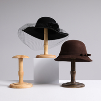 Hats bracket shopping mall cap rack styling wooden top hat universal reinforced jewelry store clothing store home
