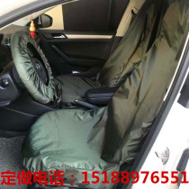 Car seat cover thickened waterproof front seat protective cover anti-dirty seat cover repair shop construction Oil-proof driving seat cover