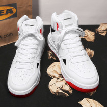 Air Force One High Help Shoe Mens Sports Trend Summer Breathable Little White Shoes Casual Board Shoes Basketball Running Aj Tide Shoes