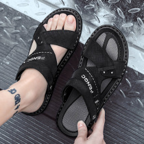 Sandals mens summer outwear Dual-use 2022 new trendy beach slippers sport non-slip and wear and drive cool tug