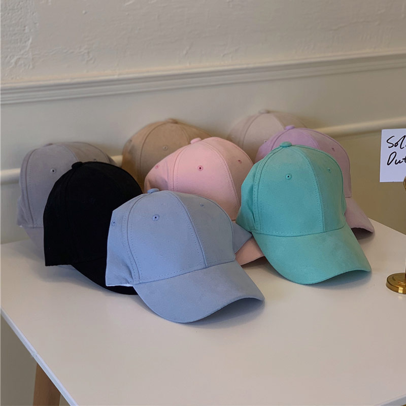 Korean version of the couple wearing a sun protection hat womens spring and autumn 2021 new simple baseball cap breathable fashion cap