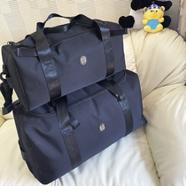 2022 Mega-Capacity Luggage Bag Hand Travel Bag Men Thickened Moving 158 Air Bag Checked Baggage Bag Bag