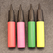 Balloon Inflator Hand Push Inflatable Cylinder Color Style Random Hair inflatable device Light easy to carry with hand blowing
