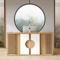 Chinese bar counter Cashier Health hall counter Restaurant reception desk Bed and breakfast Beauty salon Teahouse Hotel Japanese-style front desk