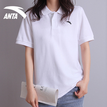 Anteater POLO shirt woman turned T-shirt 2022 spring summer new speed dry breathable ice silk short sleeve sports blouses woman