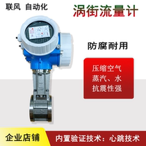 High-precision steam flowmeter industrial vortex flowmeter digital display compressed air liquid gas water sensor