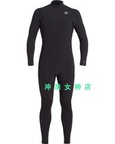 Biilabong surf 3 2mm winter clothing wet clothes warm and thick cold protection autumn and winter whole body sunscreen