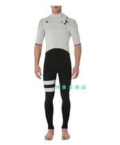 Hurley 2mm kite tail wave surf wetsuit winter clothing short sleeve one-piece trousers snorkeling mens fullsuit