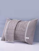 Pillow towel cotton pair with buckle high-grade European gauze cotton enlarged adult pillow headscarf couple summer cool