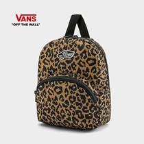 Vans Vans Vans official BAO WEN print sweet cool girl Womens backpack backpack