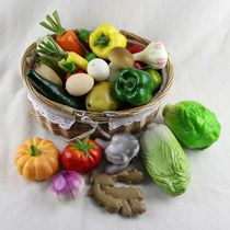 At a loss hot sale simulation fake vegetable model simulation vegetable fruit toys hotel decorations fruit vegetables