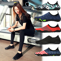Gym indoor sneakers women's treadmill special shoes men's barefoot yoga shoes jump rope shoes beach shoes wading shoes