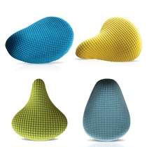 Electric car cushion cover cover womens bicycle universal round head seat cover sunscreen partition Battery bicycle pointed head seat cover net