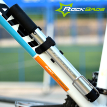 Rock Brother bicycle pump Portable mini high pressure basketball football toy Household small inflatable tube