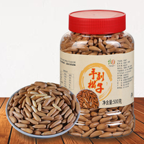 Brazil pine nuts new net weight 500g large canned nuts super large granules original hand peeled pine nuts extra snacks