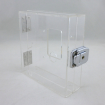 Central control F2 fingerprint entrance guard attendance machine protection box punch check-in protection cover acrylic transparent shell protection cover