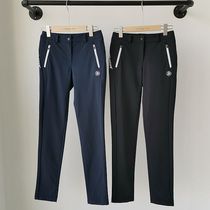 a golf womens trousers zipper pocket stretch side spell thin comfortable golf womens pants two color