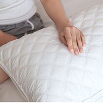 House small white pillow core velvet fluffy hotel home pillow core cotton three-dimensional quilted white soft