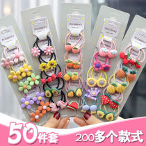 Korean children hair accessories headline small rubber band does not hurt hair New Princess cute baby Hairband little girl hair rope