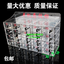 Student mobile phone screen Training counter Classroom storage box Examination tray box Office classroom mobile phone storage box