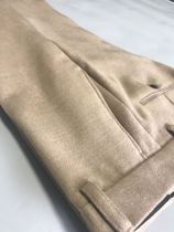 Winter new mens single-sided cashmere wool slim ankle-length pants wool casual trousers business waist trousers
