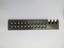 Fenggang special hole drawing board drawing board Bamboo broach cage scraper bird cage production and maintenance tools