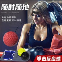 Boxing speed ball UFC fight sanda fighting training equipment Decompression head-mounted magic ball reaction ball MMA