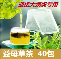 Motherwort flower tea fresh wild motherwort Chinese herbal medicine conditioning aunt qi and blood volume less blood stasis irregular menstruation