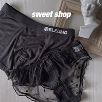 sweet shop couple underwear black French sexy careful machine mesh gauze Women Mens modal fashion and comfortable