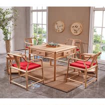 Mahjong table dual-use the Chinese wood automatic mahjong machine home machine of small-sized chess yu le zhuo