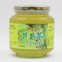 South Korea original imported Lian Qing honey Aloe Vera tea 1kg brewing drink fruity tea milk tea beverage store