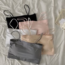 Ice Silk back-wrapped chest sling female summer thin anti-light belt chest pad outside wearing inner chest bottom vest