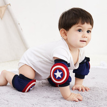 Autumn and winter baby children knee pads adjustable baby crawling knee pads non-slip leg pads toddler anti-drop protection elbow protection artifact