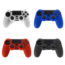PS4 SLIM handle silicone anti-sweat cover wireless anti-slip protective cover PS4PRO soft rubber dust cover buy one get one free