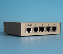 4-port RJ45 network internal and external network switch sharer 100 Gigabit Ethernet 4 in 1 out@Maxtor MT-RJ45-4