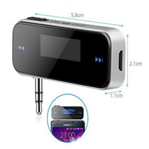 FM Car Bluetooth Transmitter AUX Wireless Audio Player 3 5mm Universal car FM Receiver