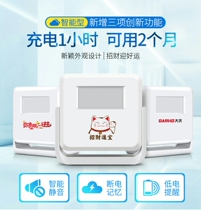 Welcome to the sensor shop at the door Dingdong voice welcome commercial alarm listing induction doorbell