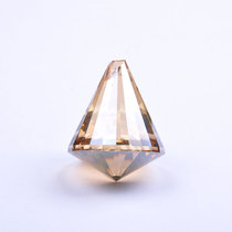 Crystal bead curtain pendant Cone ball hanging ball Noble champagne color(not sold)