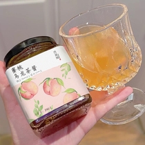Peach Chia Seed Oolong Tea Sauce 0 Low-fat Passion Fruit Brewing drink What to drink in water Drink Fruit tea