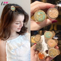 Korean temperament hair clip headdress cute back of the head hair clip female top clip small grab clip Hair card small bangs clip