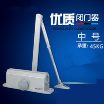 Blue rain hydraulic buffer door closer push-pull medium 061 automatic fire aisle positioning not positioning door closing artifact