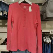 Wheat Q AE Home Womens Huffg Cotton Accelerated Dry Long sleeves T-shirt (recommended for a big one yard)