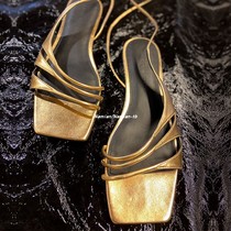 Special Qing Good Goods Export European and American Boutique Hollow Strap Flat Fashion Sandals