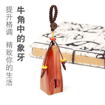 Fetal hair souvenir diy homemade horn fetal hair seal making fetal umbilical cord chapter baby tooth navel full moon gift