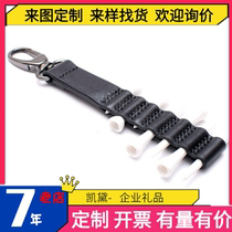 7-set golf nail seat waist-mounted golf nail socket golf accessory logo custom printed name