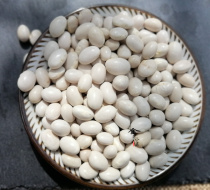 Yunnan Pearl Bean Small White Kidney Bean Stew Cooking Meat Soup Farmhouse White Beans Cereals White Beans Coarse Grain Bulk 500g