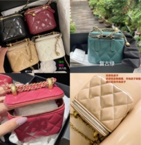  About to be removed from the shelves six-color arch bridge oil wax cowhide square bag