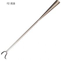 Fishing hook stainless steel hook meat fork fishing cooked food hook grab meat plus thick hook pork grabs kitchen ditch