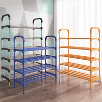 Simple shoes shelf home economy put at the door storage artifact multi-layer dust-proof shoe cabinet dormitory interior looks good