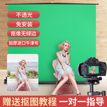 Green Curtain Lawn Curtain backdrop frame Scratching Like Background Cloth Green Buds Photo Photo Frame Portable liftable Indoor Outsiders Like Net Red Live Studio Background Wall Removable Shooting Shelf